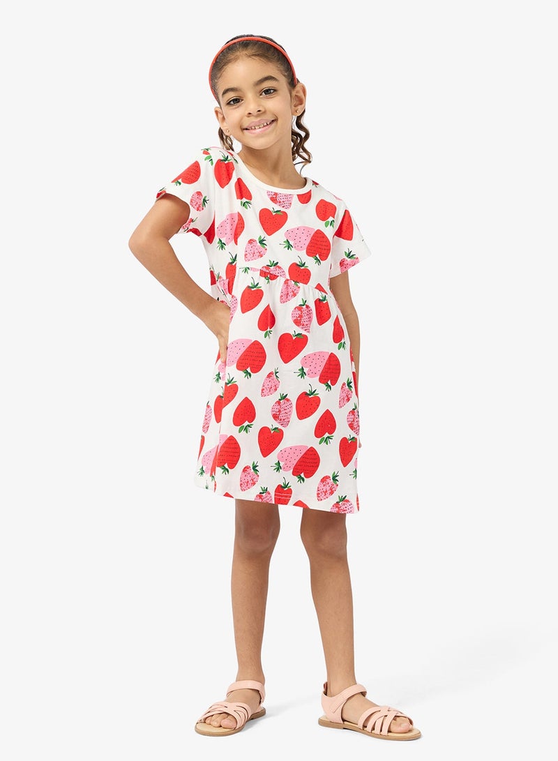 Pinata Heart Print Summer Dress - Image 2